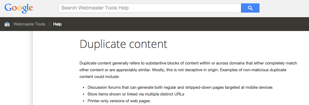 google_duplicate_content