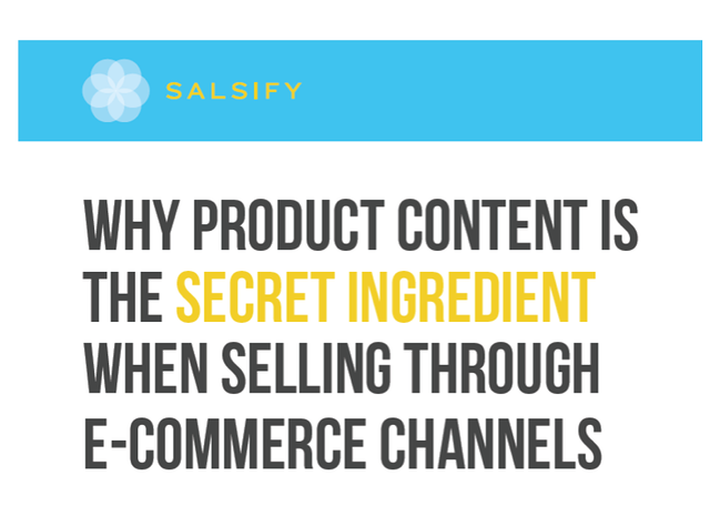 Whitepaper: Why Product Content is the Secret Ingredient in Health and Beauty Marketing