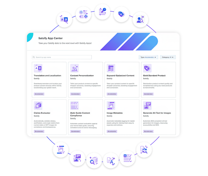 Salsify AI App Center
