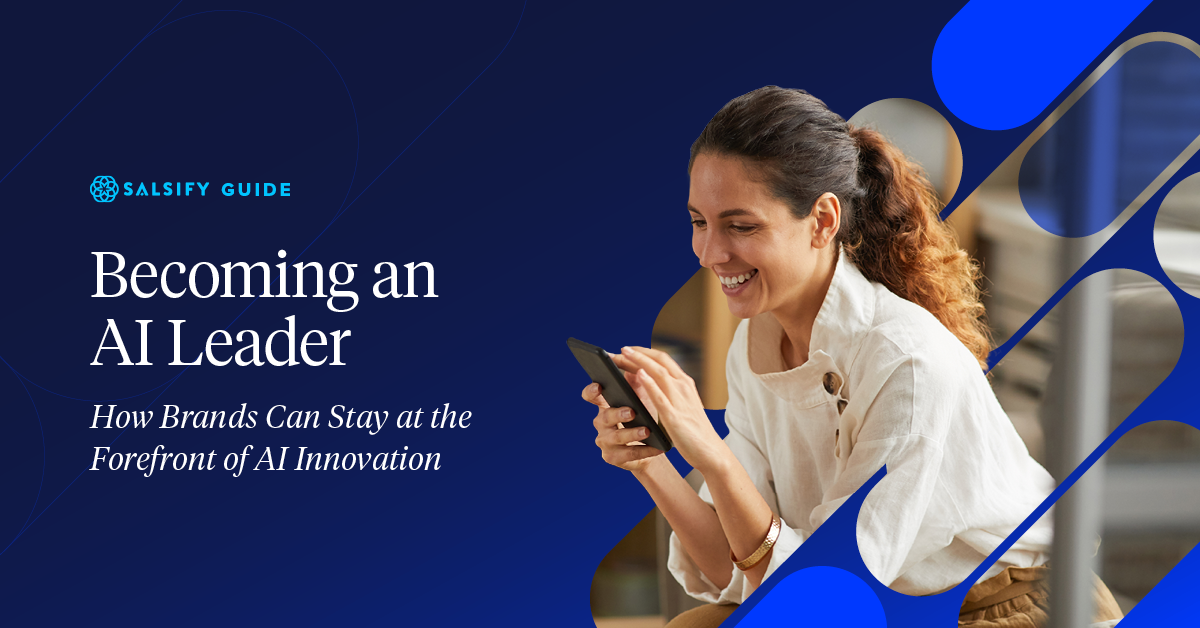 Becoming a Leader in AI for Ecommerce Featured Image Salsify
