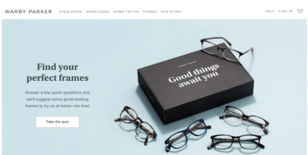 digital native vertical brands Warby Parker