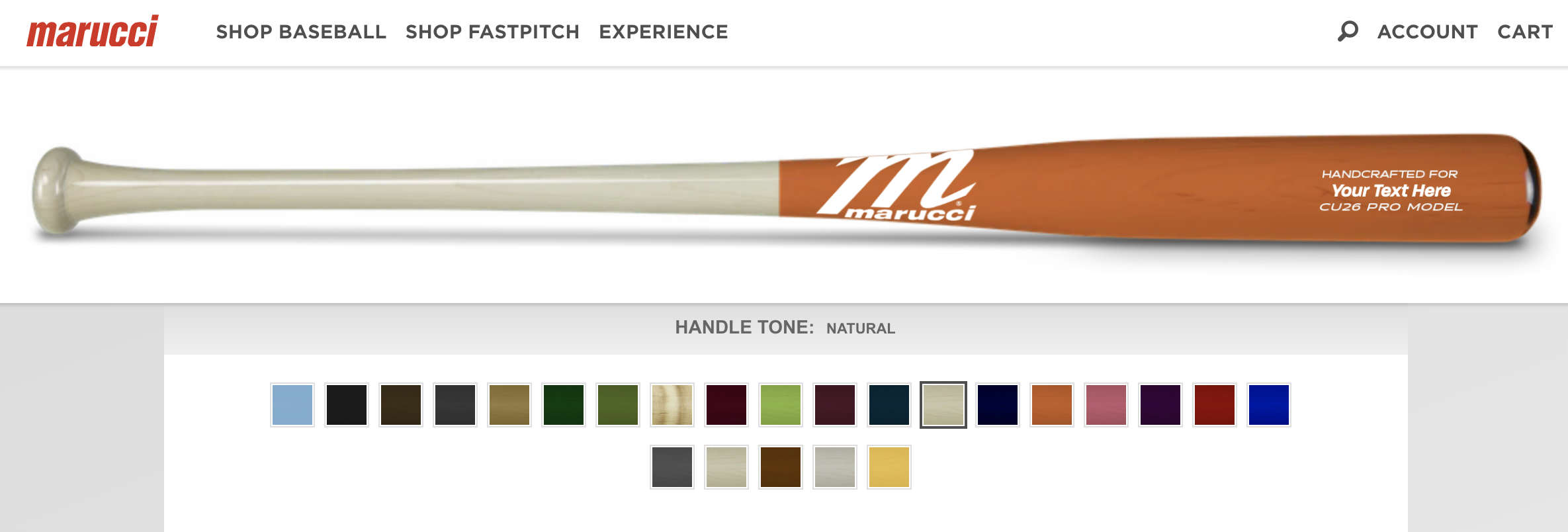 Marucci Sports D2C Example