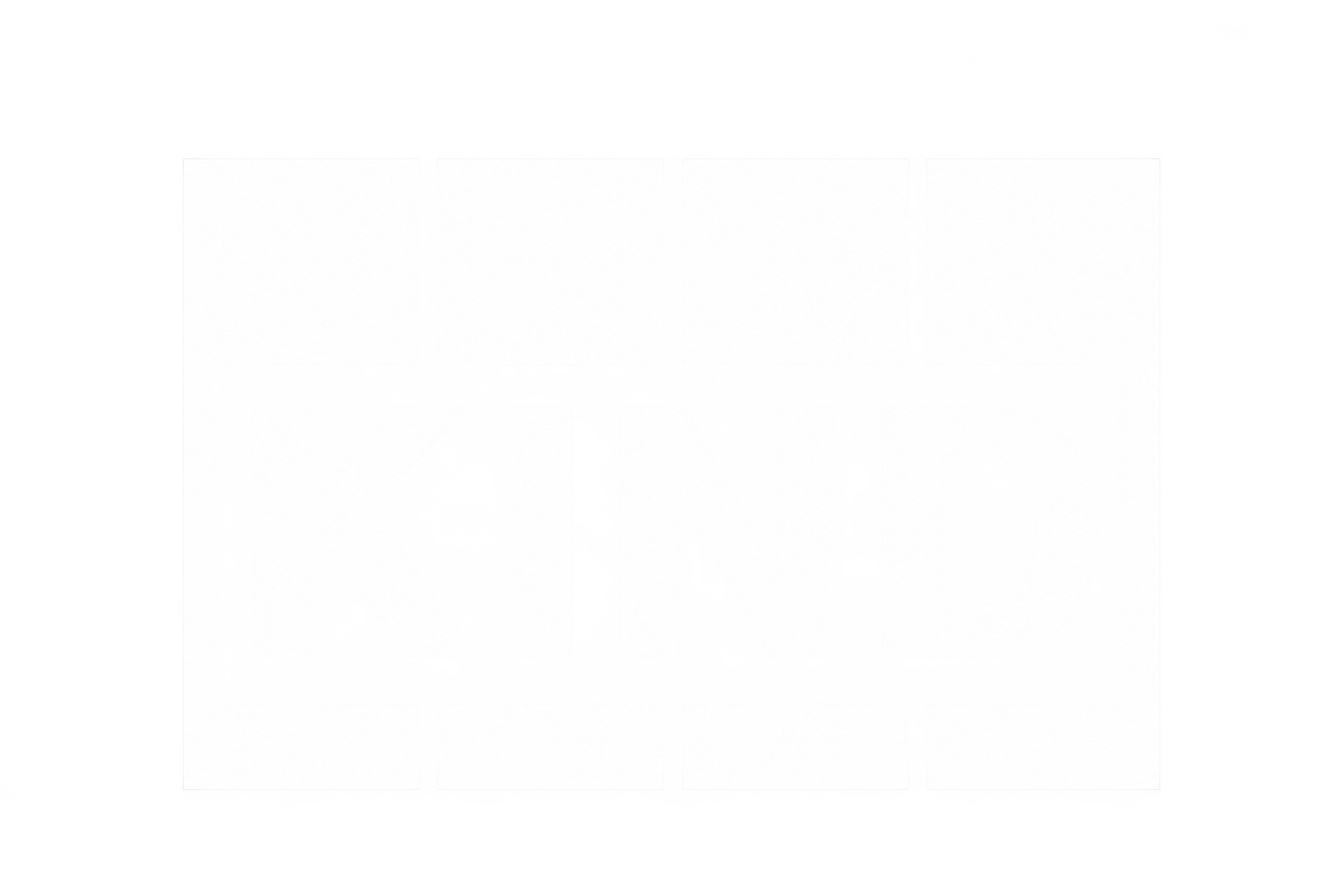Monochrome KIND Logo on Transparency