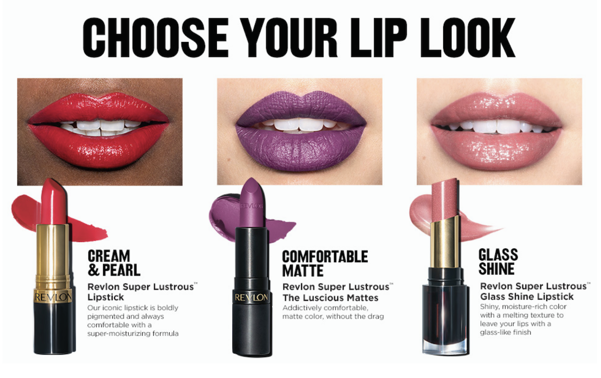 Revlon Lipstick Comparison Chart A+ Content Salsify
