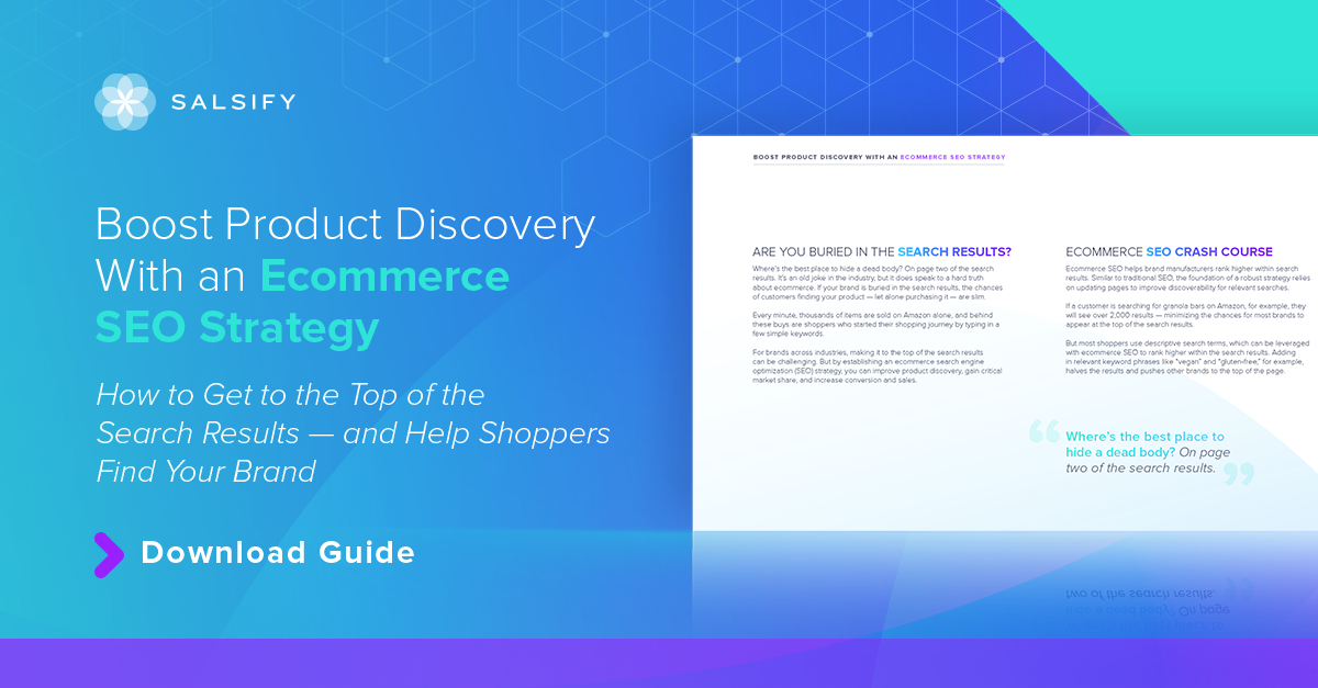 Salsify Guide SEO Strategy