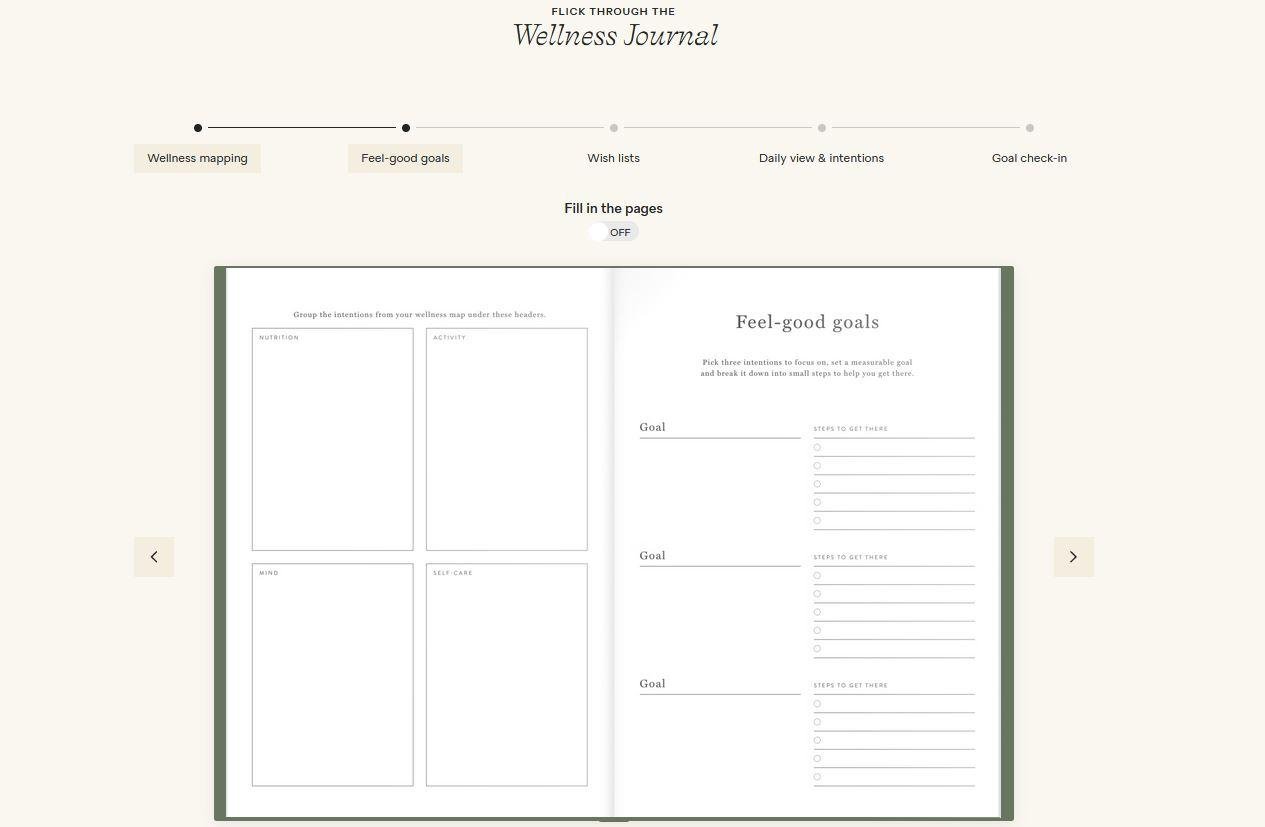 Papier Journal Graphic Illustration Product Page Guide Salsify Salsify Product Pages Product Detail Page Examples