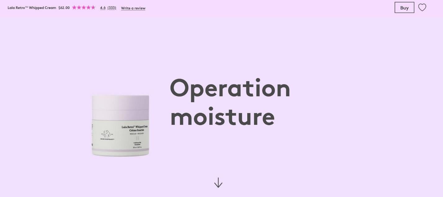 Drunk Elephant Home Page Product Page Guide Salsify Salsify Product Pages Product Detail Page Examples