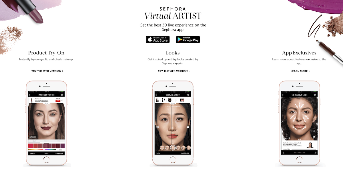 Sephora Visual Artist Website Page Salsify Ecommerce Trends 2020.jpg