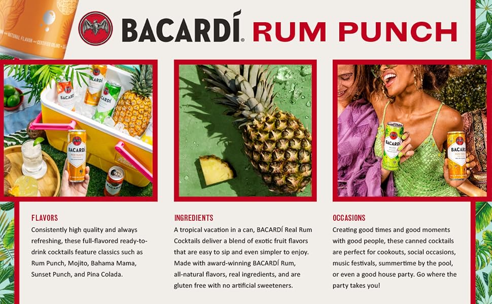 bacardi rum punch product description writing examples salsify