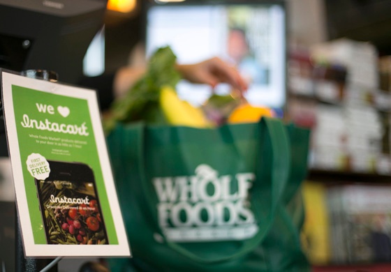 Whole Foods invests in Instacart