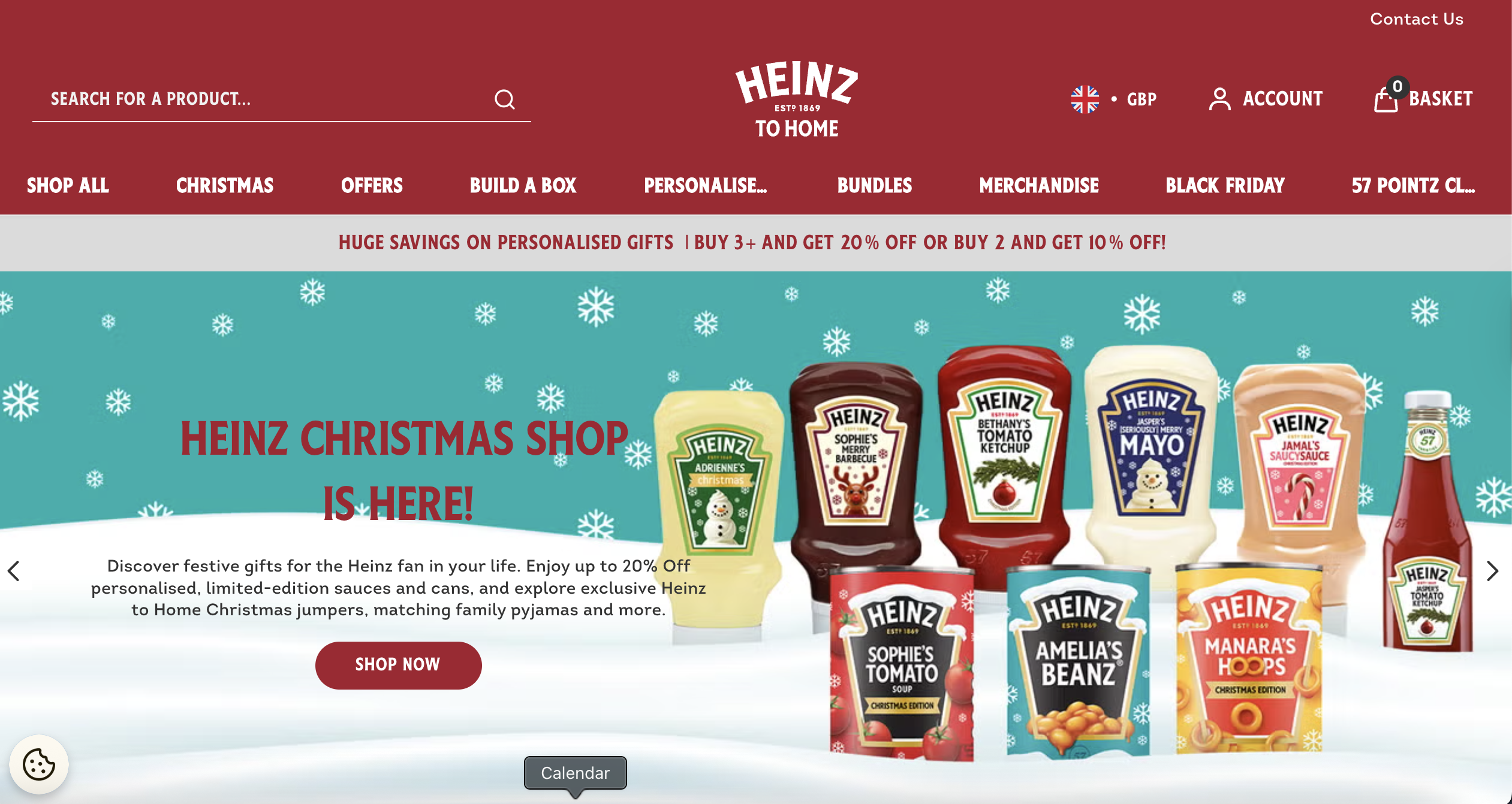kraft heinz ecommerce product content example