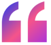 quote quotation mark - pink purple