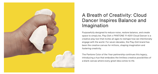 Play-Doh and Pantone Collaboration