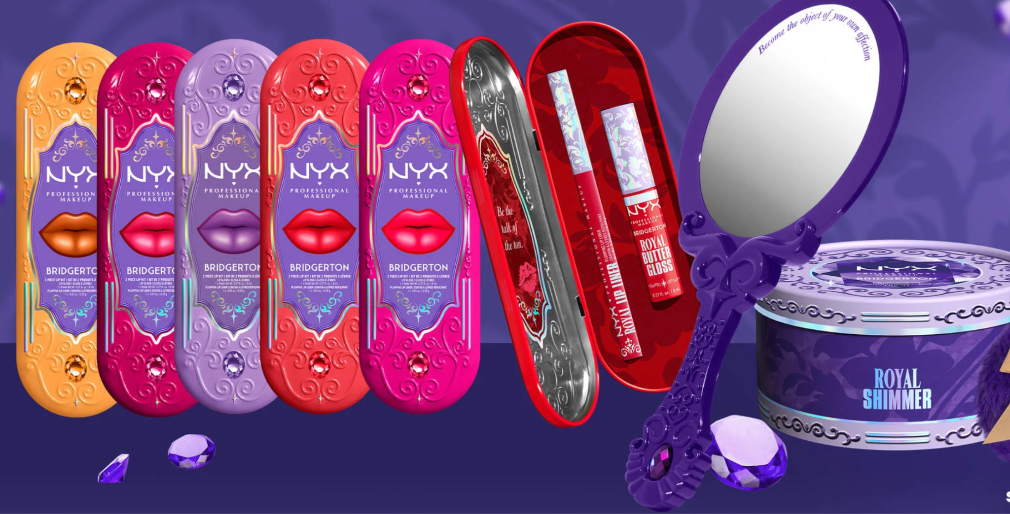 NYX Cosmetics x Bridgerton is one of the best brand collaborations