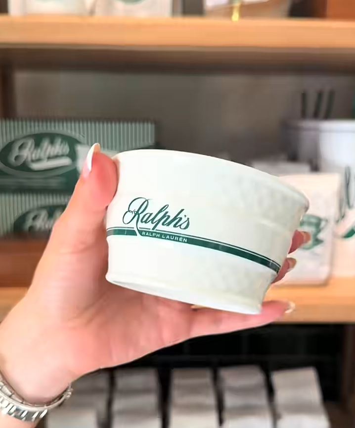 Screenshot of a TikTok at Ralph’s Coffee, clothing brand Ralph Lauren’s way of offering brand experiences and designing brand experiences.