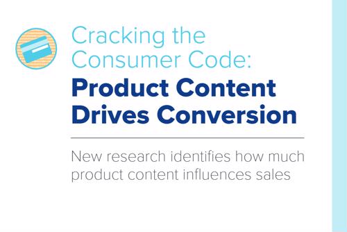 Our data shows that product content influences sales.