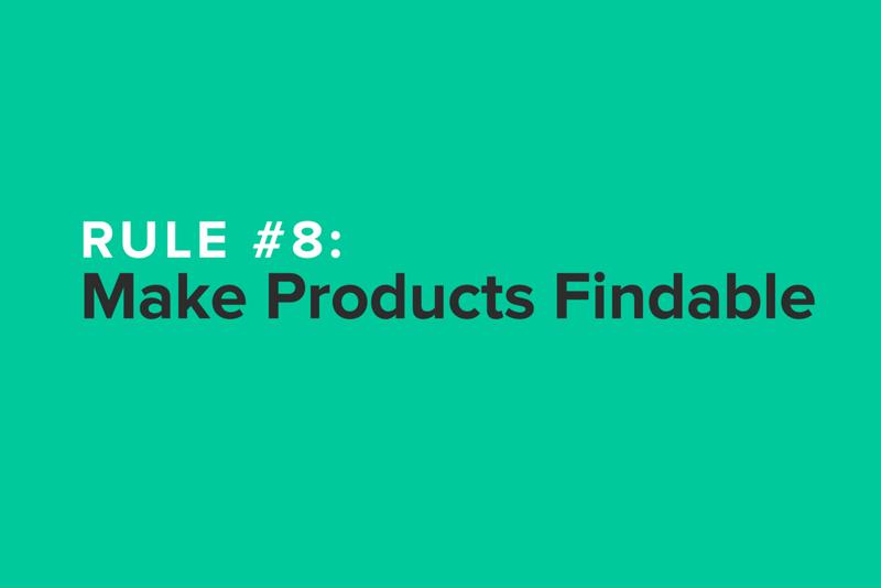 Product Content Rule #8