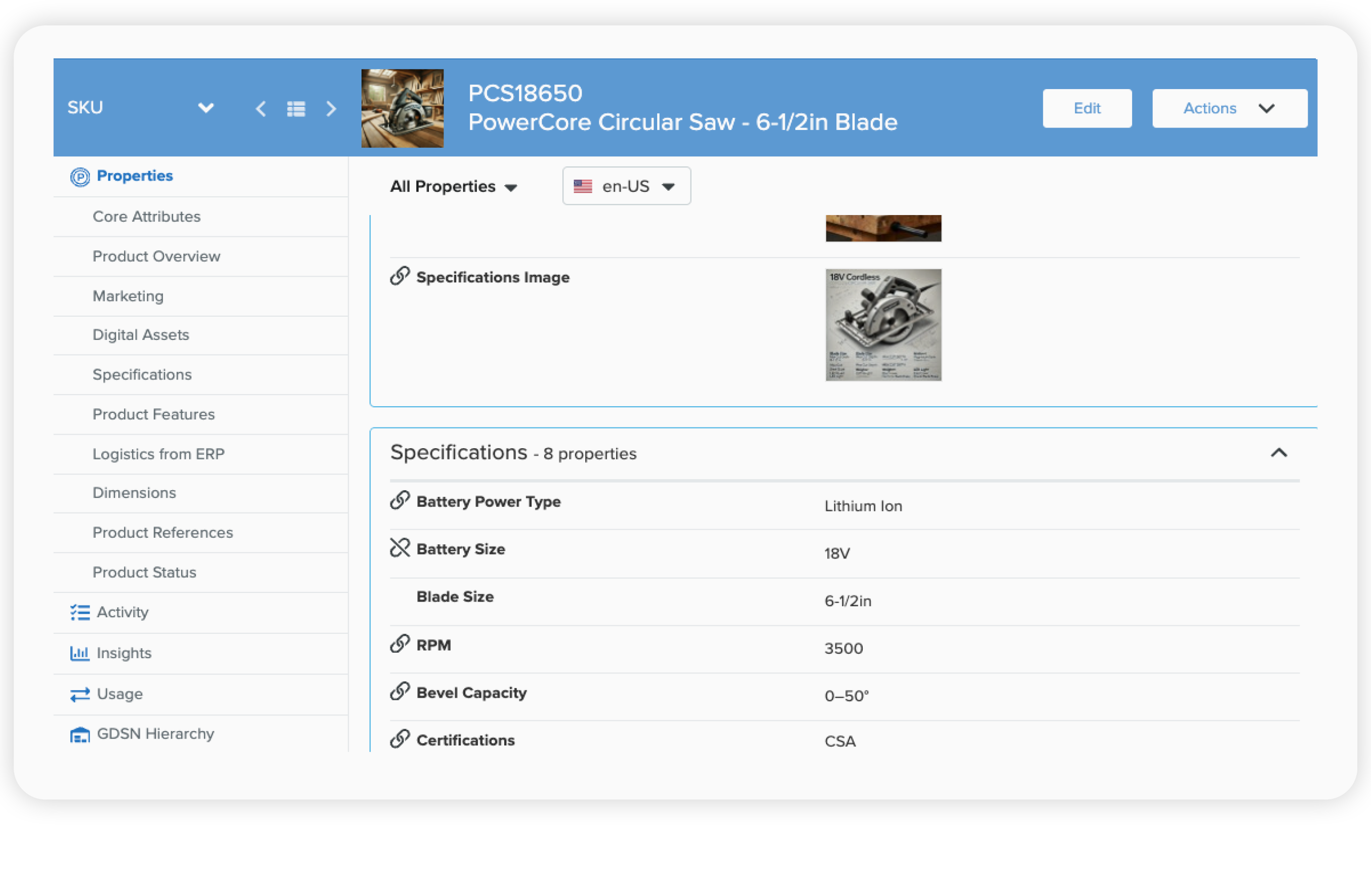 Salsify Product Industrial image
